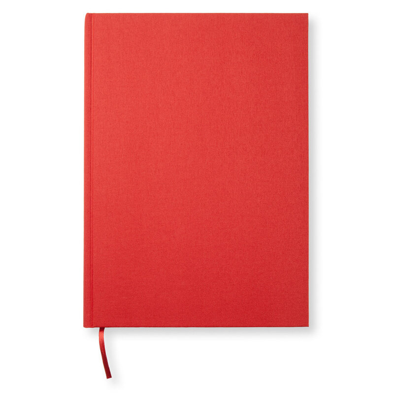 Anteckningsbok Paperstyle Olinjerad Red